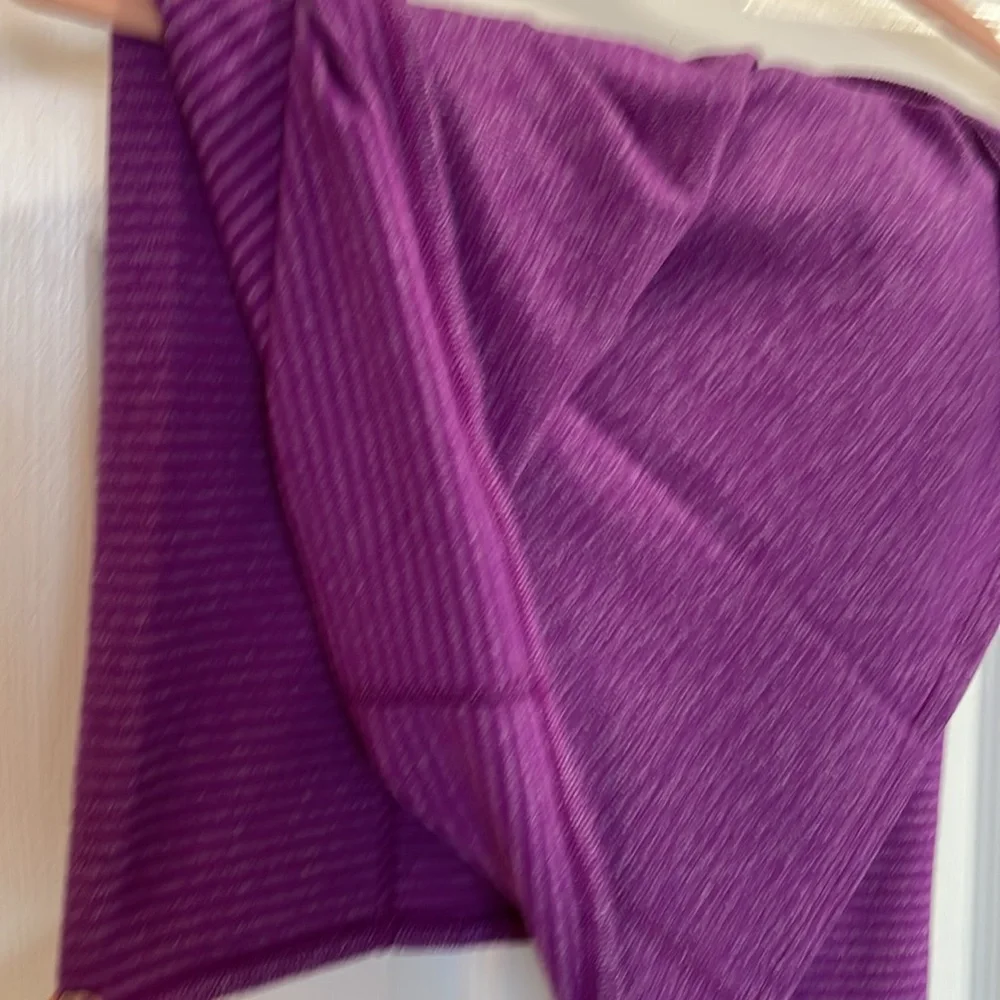 LULULEMON Vinyasa Scarf COZY RULU  BUTTERY SOFT Reversible PURPLE SHADES OS